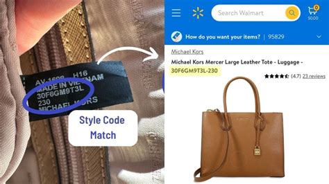 Michael Kors purse style numbers